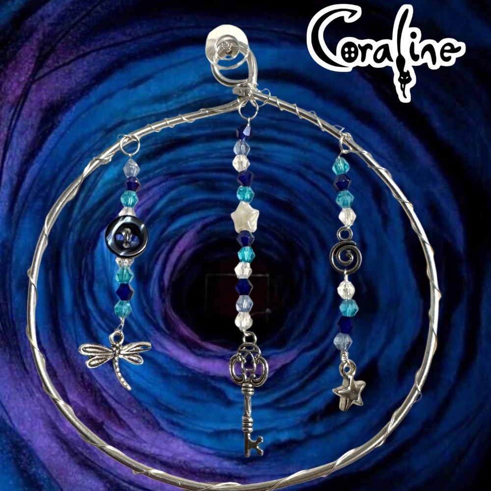 Coraline suncatcher